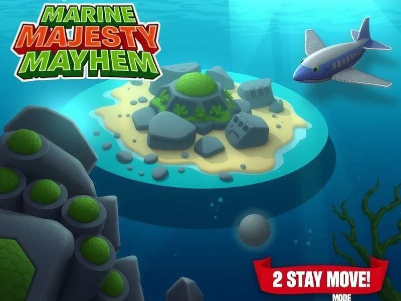 Exploring hidden islands in Marine Majesty Mayhem Marine Majesty Mayhem exploration mode showing island discovery